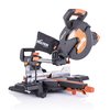 Evolution R255SMS+: Single Bevel Sliding Miter Saw With 10" Multi-Material Cutting Blade R255SMS+